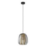 Eglo Lampa Wisząca Encinitos Czarny, Złoty | Nadaje Się Do E27