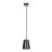 Emibig Lampa Wisząca Bolero Stal Czarny | Nadaje Się Do 1x E27 - Max 15W