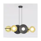 Emibig Lampa Wisząca Volum Stal Czarny | Nadaje Się Do 6x G9 - Max 8W