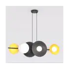 Emibig Lampa Wisząca Volum Stal Czarny | Nadaje Się Do 6x G9 - Max 8W