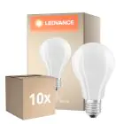 Opakowanie 10x Ledvance Classic LED E27 Gruszka Włókno Matowy 17W 2452lm - 840 Zimna Biel | Zamienne 150W